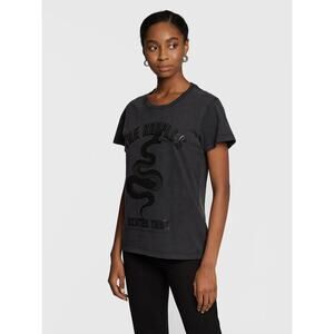 THE KOOPLES Distressed Graphic Tee Small